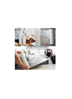 vsell24 Pack of 12PC Stretch Film Wrap 1.5 KG (400 Core ) Clear Packing with Heavy Duty Household Materials ,Office , Warehouse  - Image 5