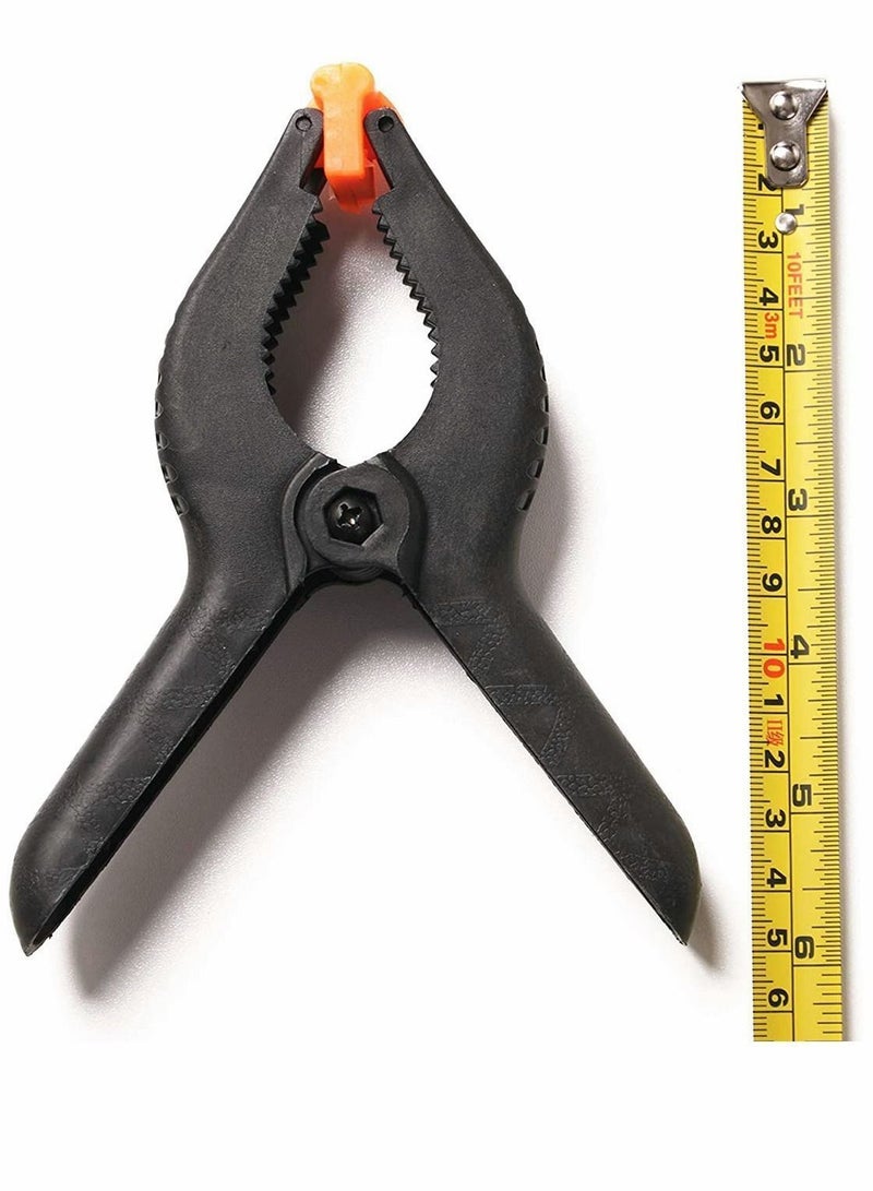 Metal Spring Clamps Extra Strength Work Clips Muslin Ideal for DIY Projects Photo Studios Arts and Crafts with moveable Jaws Tension - Image 5