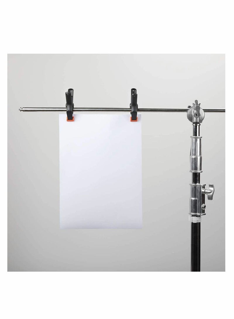 Metal Spring Clamps Extra Strength Work Clips Muslin Ideal for DIY Projects Photo Studios Arts and Crafts with moveable Jaws Tension - Image 4