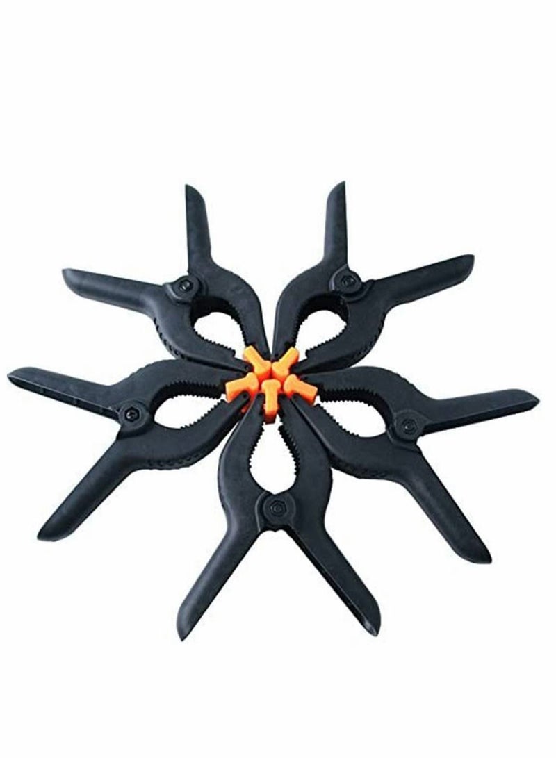 Metal Spring Clamps Extra Strength Work Clips Muslin Ideal for DIY Projects Photo Studios Arts and Crafts with moveable Jaws Tension - Image 2