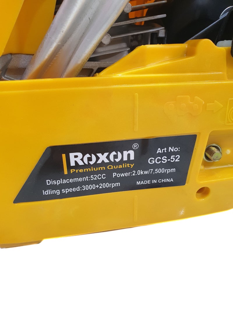 Roxon Gasoline Chain Saw Measures 16 inches - Image 4