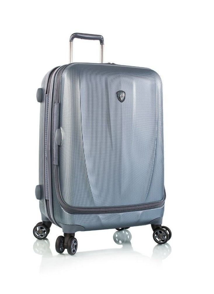 HEYS - Smart Vantage - 53 Cm (Slate Blue) Hard Case Trolley Bag (Polycarbonate) with Dual 360° Spinner Wheels Set of 1 pc - Image 1