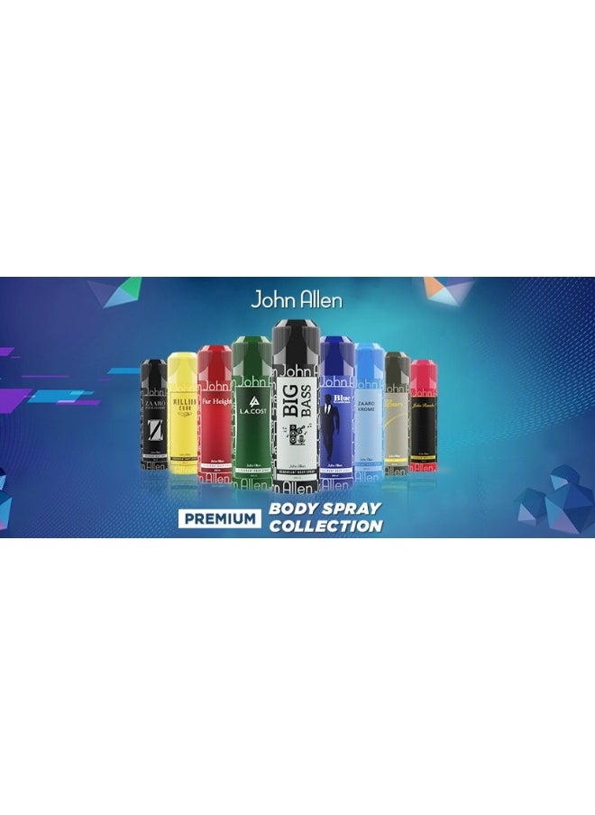 John Allen Enter In City Deodorant Body Spray - 200ml  - Image 5
