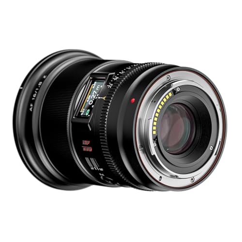 VILTROX AF 16mm f18 Full Frame Lens for Nikon Z Autofocus Lens with Builtin LCD Screen Compatible with Nikon Z Mount Cameras Zfc Z50 Z5 Z6 Z7 Z8 Z9 Z7 Mark II 1618 Z - Image 3