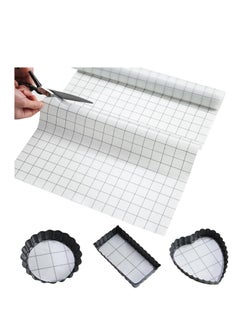Excefore Silicone Baking Mat Roll, 16IN*5FT Free Cutting, Non-Slip Pastry Mat, Non-Stick Reusable Air Fryer Liner, Oven Liners, Counter Mat, Freeze Dryer Mat, Easily Cut to Size, Fit All Ovens Pans  - Image 1