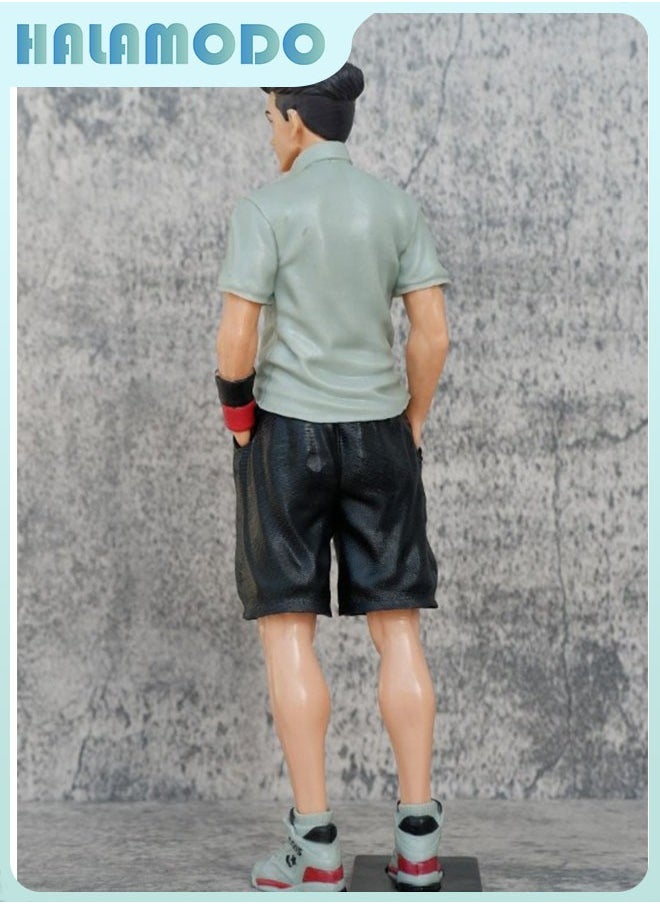 HALAMODO - Slam Dunk The Oversized Behind-the-Scenes Handmade Model of Miyagi Ryota from Shohoku Basketball 28 cm Toy Decoration - Image 1