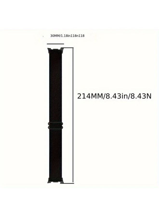 Sea Blue Nylon Strap With TPU Case For Samsung Galaxy Watch 8 44mm Durable Replacement - Image 3