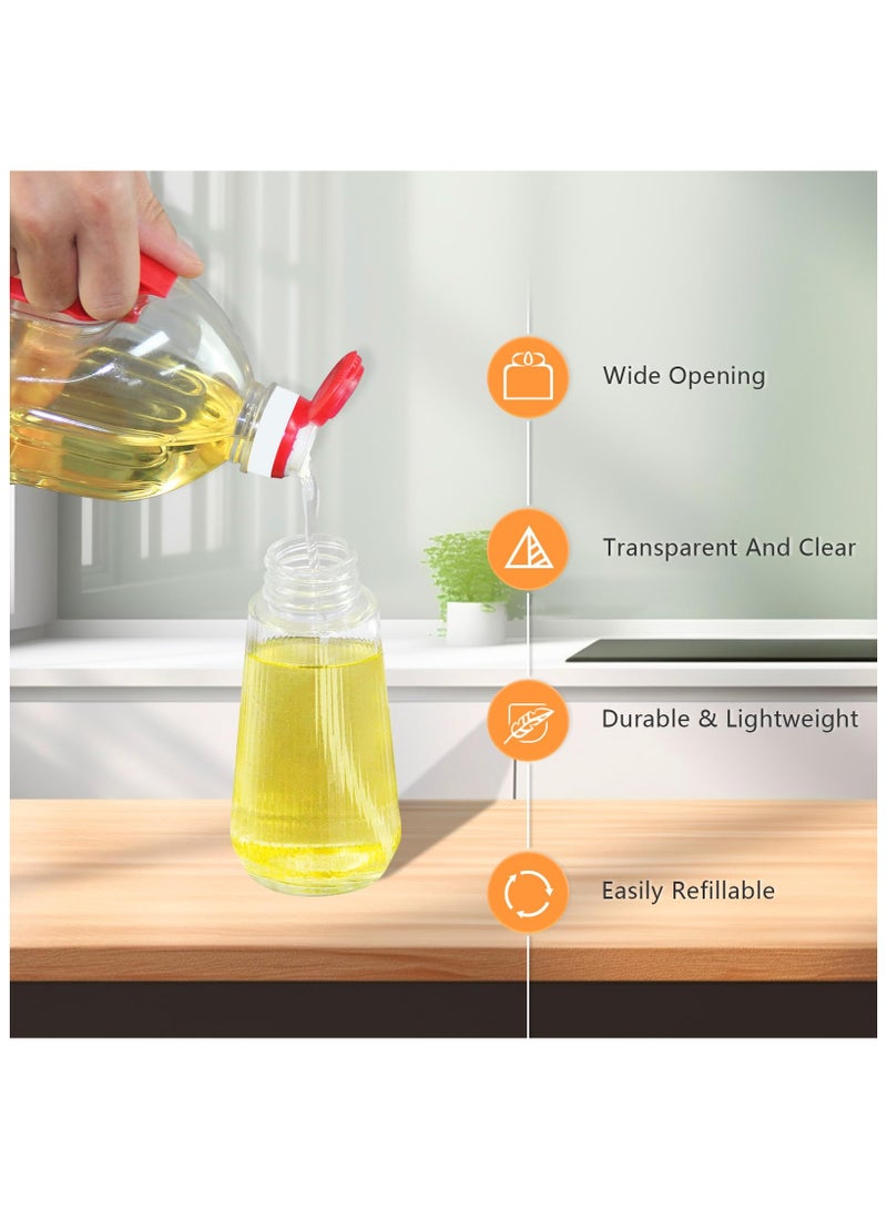SYOSI Oil Sprayer for Cooking Olive Oil Dispenser Bottle Glass Oil Bottle Continuous Spray with Portion Control Handy Cooking Sprayer Essential Kitchen Gadgets for Air Fryer Salad Barbacue - Image 4