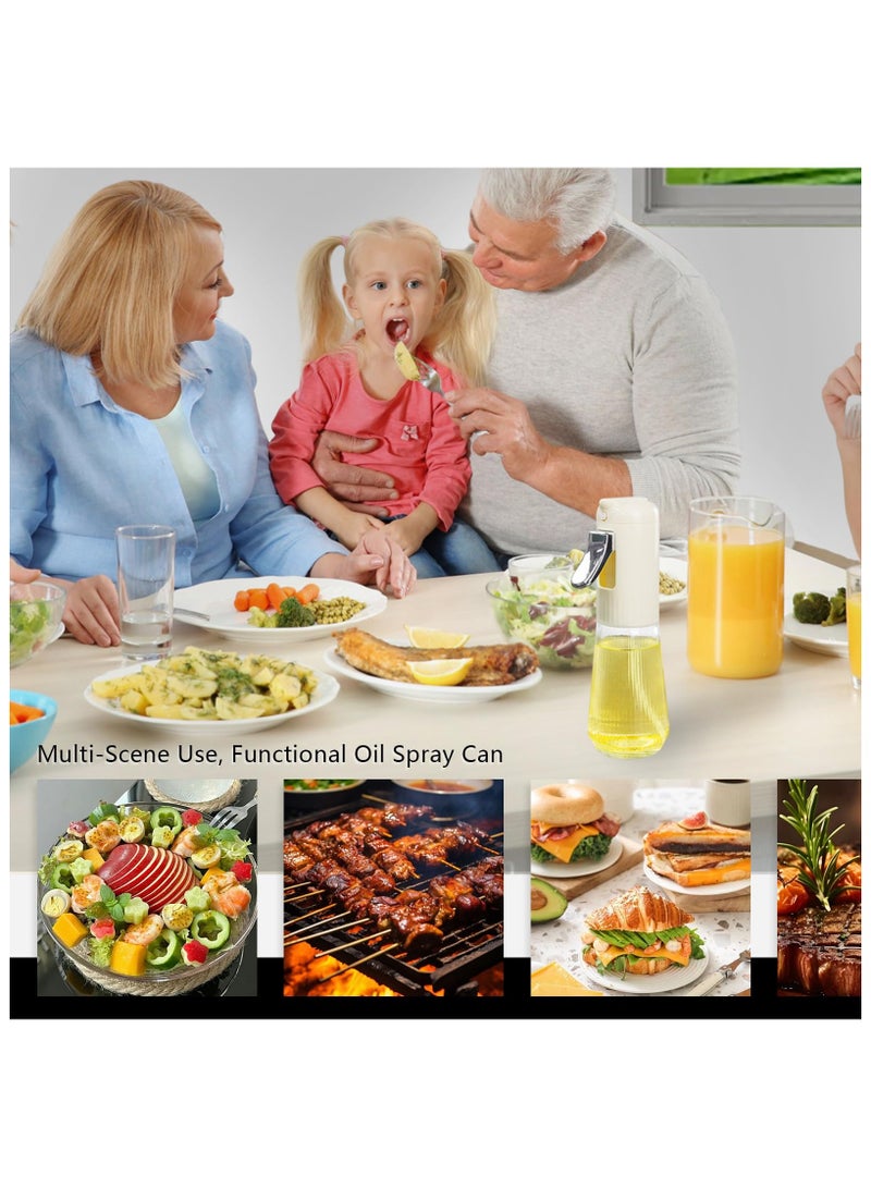 SYOSI Oil Sprayer for Cooking Olive Oil Dispenser Bottle Glass Oil Bottle Continuous Spray with Portion Control Handy Cooking Sprayer Essential Kitchen Gadgets for Air Fryer Salad Barbacue - Image 5