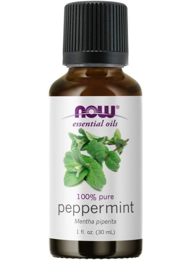 Now Solutions Peppermint Oil 1 Oz 100% Pure - Image 1