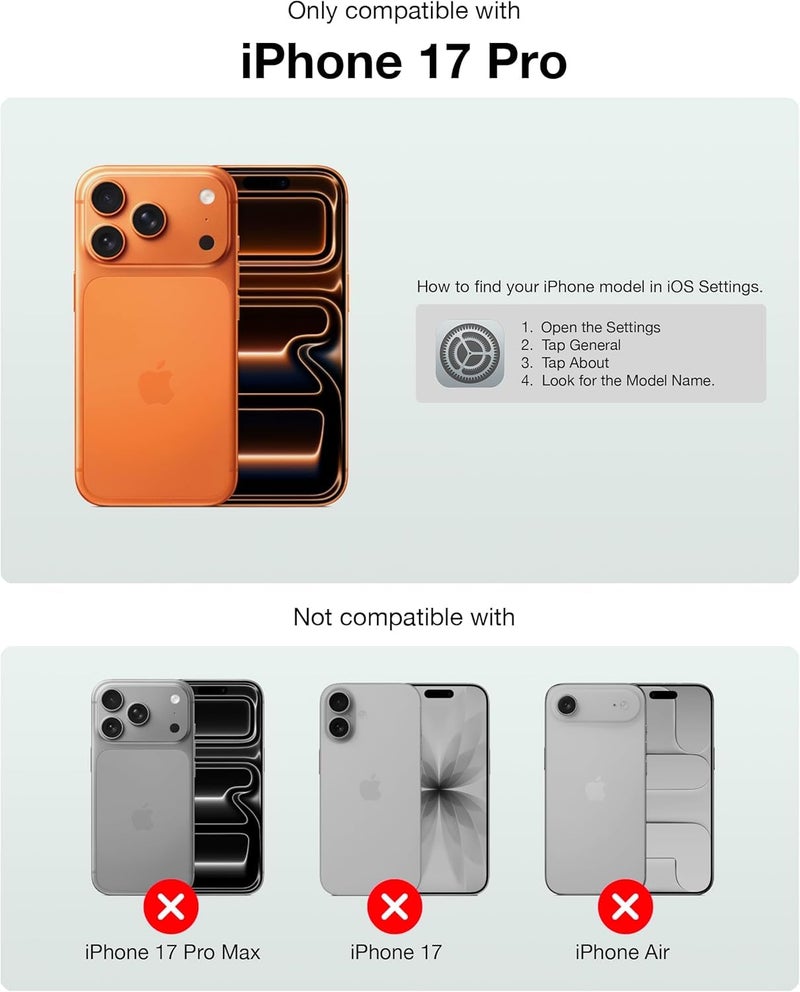 OpenTech® Privacy Military-Grade Tempered Glass Screen Protector Compatible for iPhone 17 Pro with Edge to Edge Coverage - Anti Spy, Case Friendly and Bubble free installation kit (6.3 Inches) - Image 2