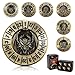 Banloga DD Dice Set7PCS Metal Dice for Dungeons and DragonsMini Dice Set with Pocket Watch CaseRole Playing Board Games Accessories Dragon BronzeF - Image 2