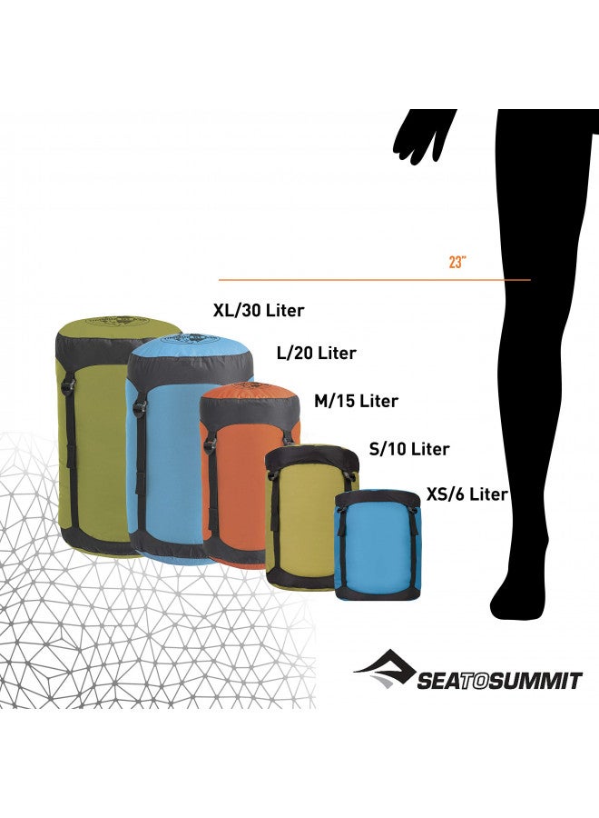 SEA TO SUMMIT Sea to Summit Nylon Compression Sack, Space-Saving Outdoor and Travel Storage, Large / 20 Liter  - Image 4