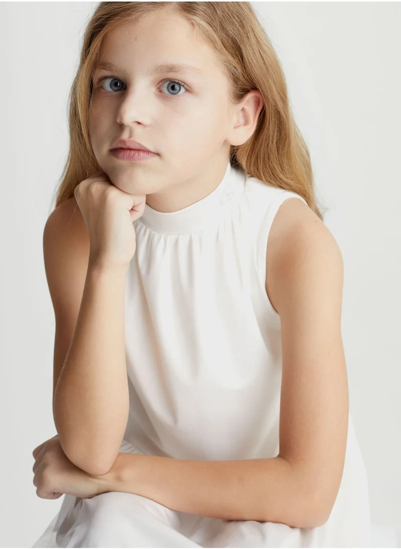 Calvin Klein Jeans Kids Mockneck Dres