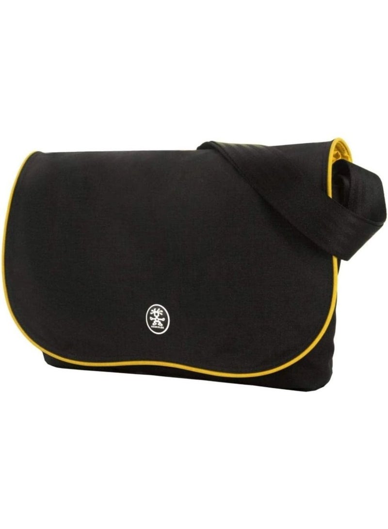 Crumpler SDG-M-001 Silver Dig Messenger  Bag fits 13-inch Laptops Black - Image 1