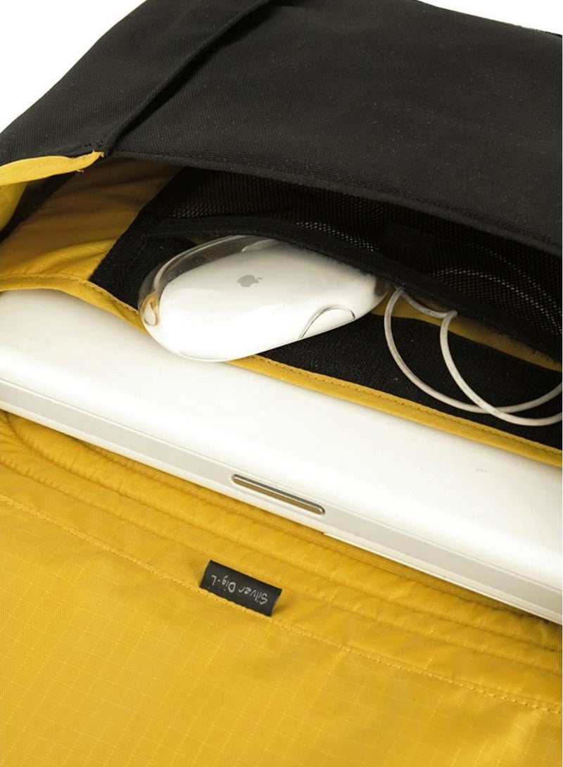 Crumpler SDG-M-001 Silver Dig Messenger  Bag fits 13-inch Laptops Black - Image 3