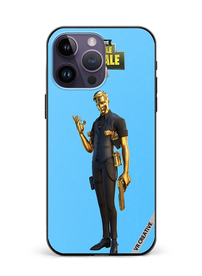 VR CREATIVE Protective Case Cover For Apple iPhone 16 Pro Max Fortnite Tier Design Multicolour