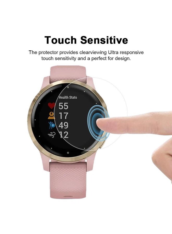 HuHa For Garmin Vivoactive 4S 5pcs xDfind Soft Hydrogel Film Full Cover Front Protector - Image 5