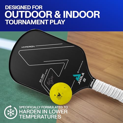 JOOLA Primo Pickleball Balls - Tournament Indoor and Outdoor Pickleball Balls - USAPA Approved - Ideally Weighted and Precision Crafted 40 Hole Design Pickleball Official Size - Image 2