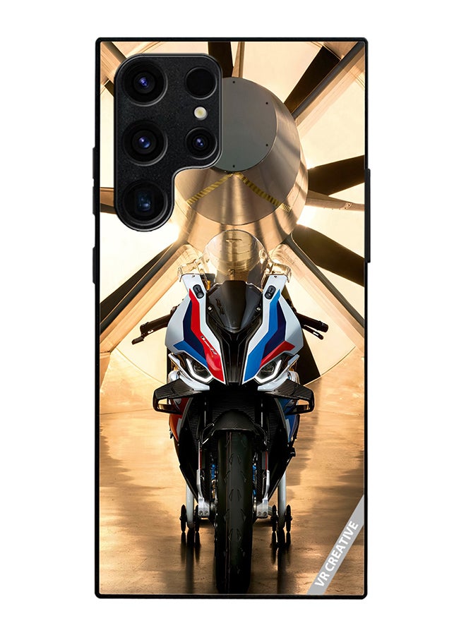 VR CREATIVE Protective Case Cover For Samsung Galaxy S25 Ultra Bike Design Multicolour