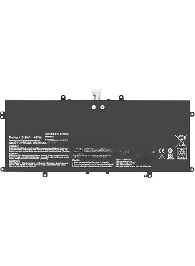Shentec C41N1904 15.4V 67Wh Replacement Laptop Battery Compatible with UX325, UX425, UM325, UX363, UX393, S435EA, VivoBook S14 Series - Image 3