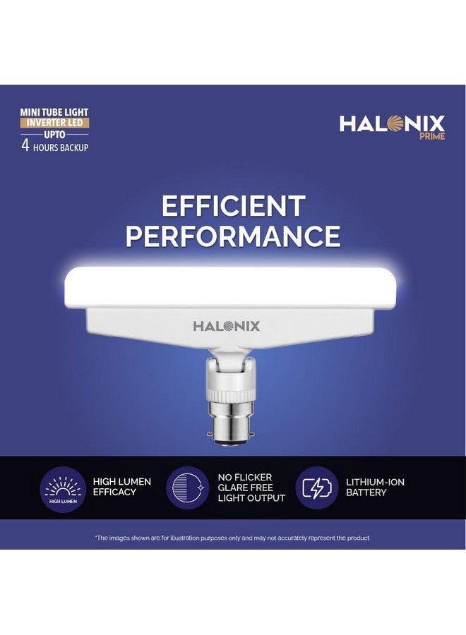 Halonix 10W B22D Rechargeable Emergency Led Light T Shape Bulb|Color-Cool Day White|Pack Of 2|Inverter Led Bulb. - Image 3