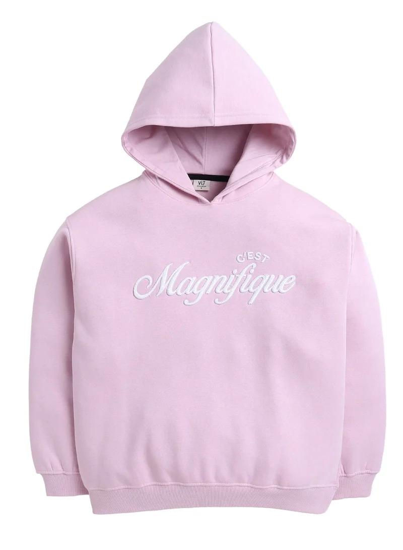 فكتور اند جين هودي نسائي مطبوع سي ماجنيفيك وردي فاتح