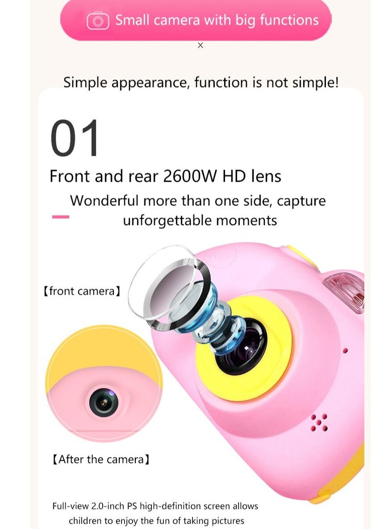 GULFLINK Kids Camera For Girls And Boys Red - Image 4