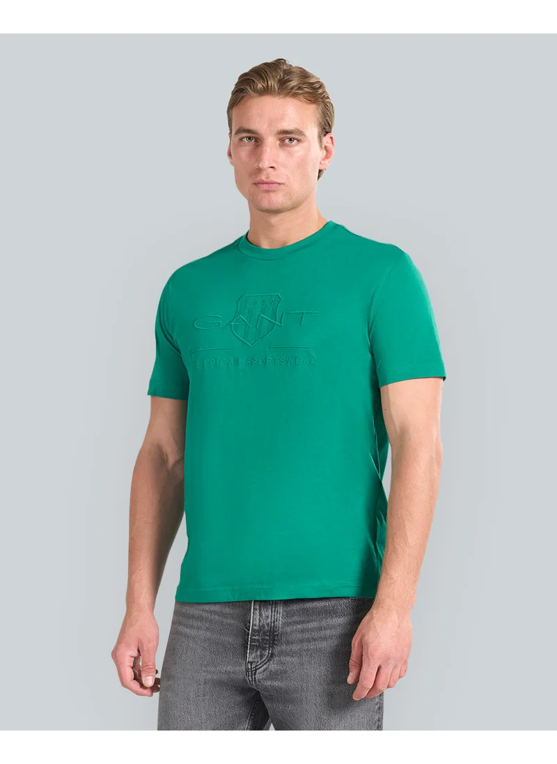غانت Tonal Shield T-Shirt