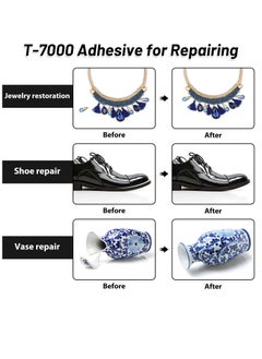 2 × 110 مل T 7000 غراء إصلاح بون، متعدد الأغراض T-7000 سوبر غراء شبه سائل أسود لاصق لإصلاح شاشة الهاتف، والحرف اليدوية، والخشب، والجلود، والأحذية، وصناعة المجوهرات - pzsku/Z5F523E0FFC58AAC4DD87Z/45/_/1706593624/5de6b284-166d-473d-b252-d4d8dae355c9