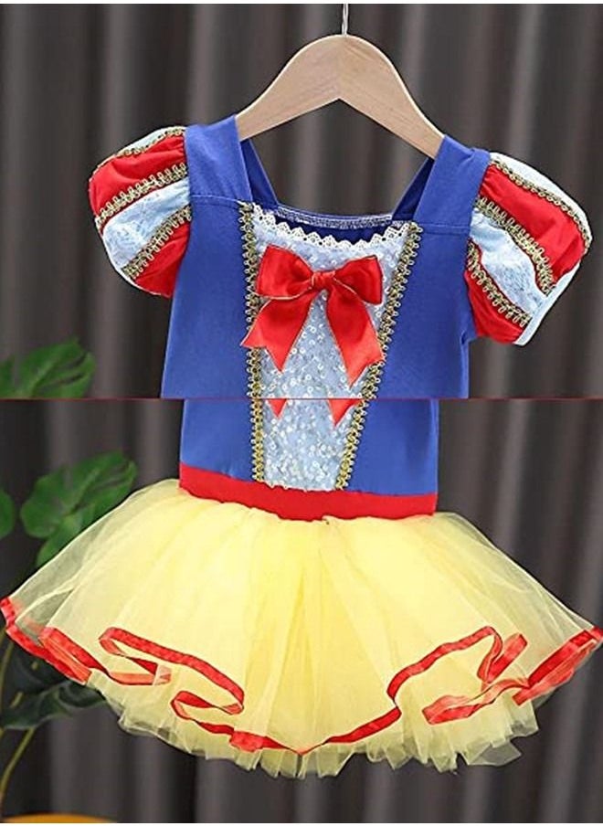 ISank Ballet Leotards Tutu Dress for Toddler Girls Ballerina Outfits Dance Costume Dancewear with Tulle Skirt  - Image 3