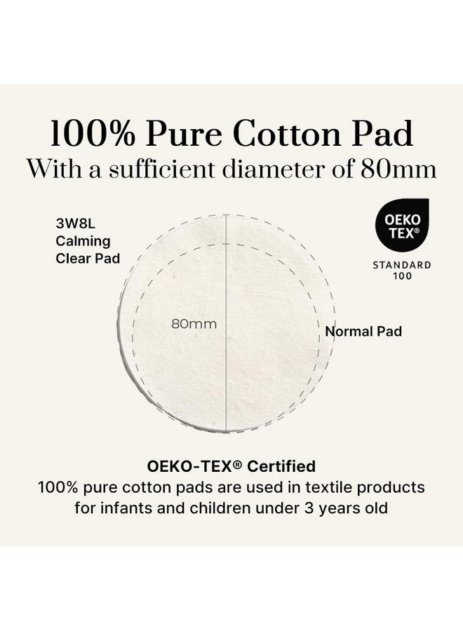 3words 8letters [3W8L] Moisture Calming Clear Pads 70 counts | Vegan Toner Pad For All Skin Types | Gentle Facial Peels & Resurfacing Treatment | Korean Skin Care | k-beauty | 3Words 8Letters - Image 4