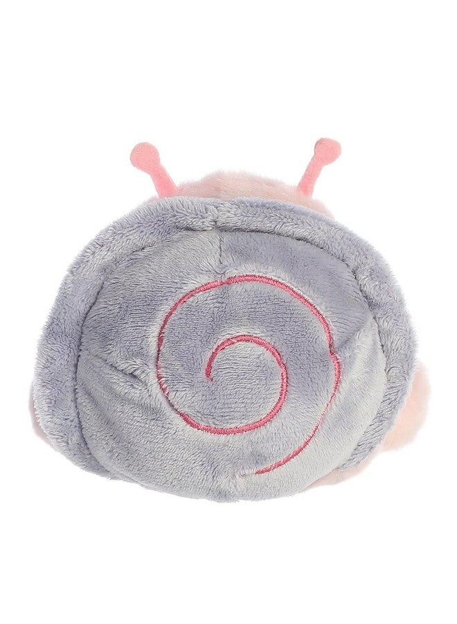Aurora® Adorable Palm Pals™ Shelby Snail™ Stuffed Animal - Pocket-Sized Play - Collectable Fun - Pink 5 Inches - Image 4
