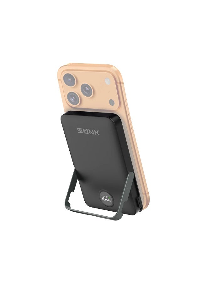 SYNK Magnum 5000mAh MagSafe Wireless Power Bank with Stand - Image 1