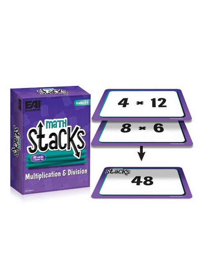 EAI Education Math Stacks Multiplication & Division Game Grades 3 5  - Image 1