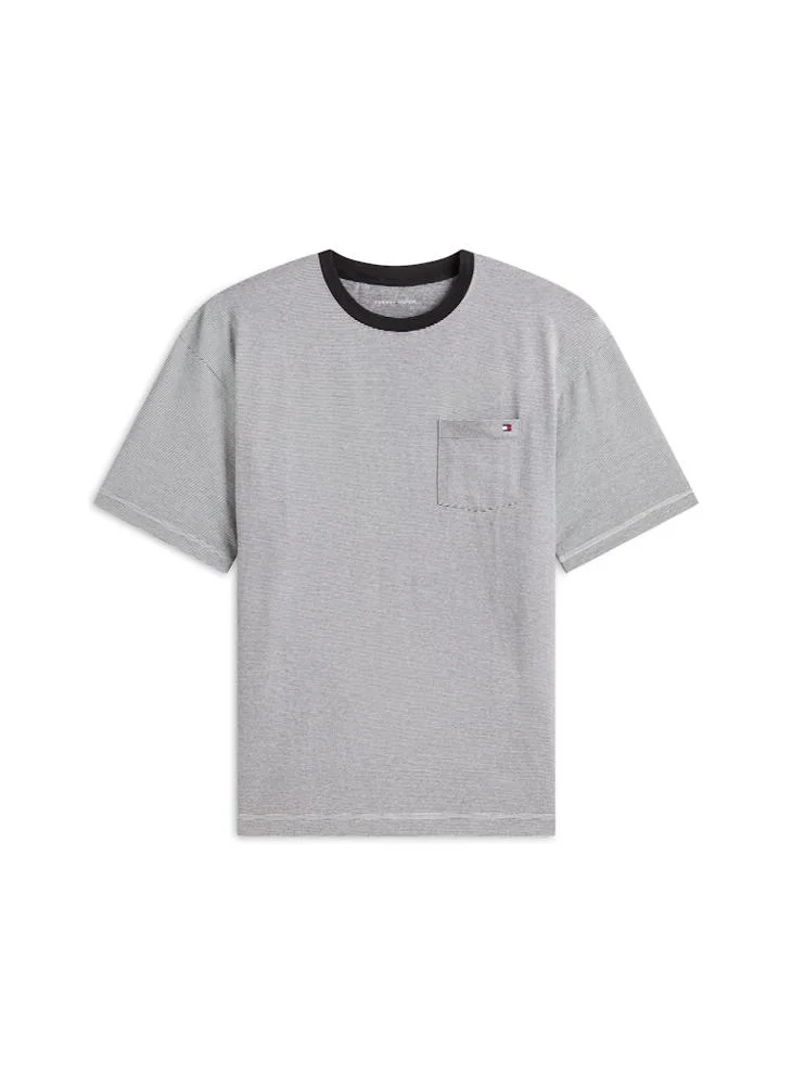 TOMMY HILFIGER  TH Original Jersey T-Shirt And Shorts Pyjama Set for Men | Best Price UAE