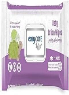 easy care Easy Care Baby Wipes with Lotion, 72 Wipes 