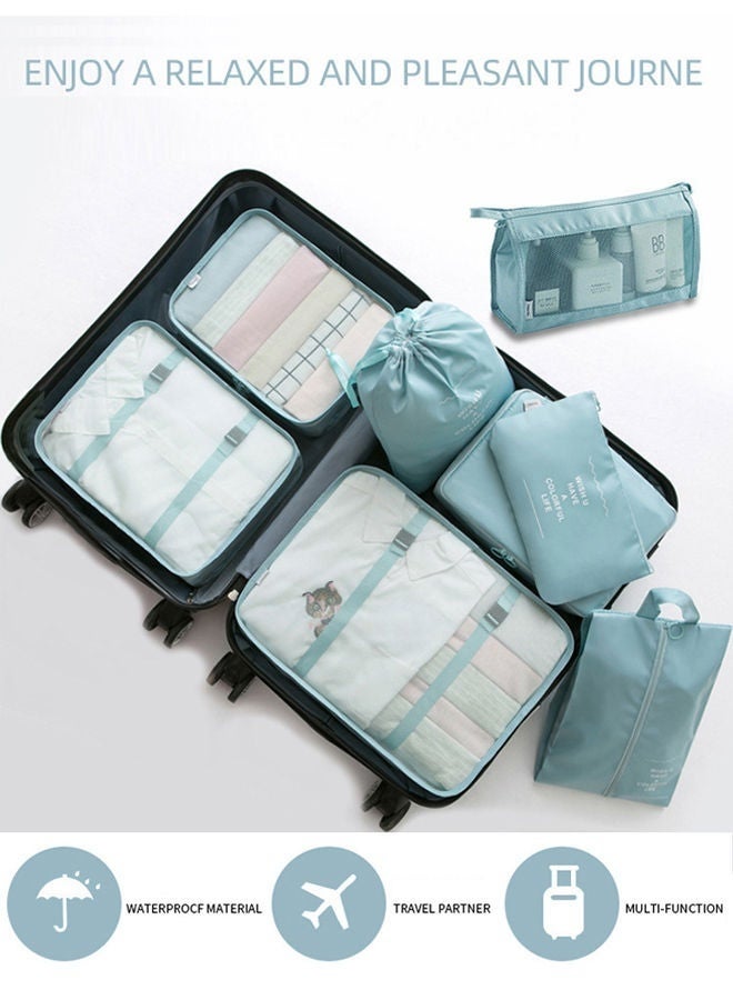 Arabest 8 PCS Packing Cube Luggage Organizers Set, Travel Packing Bags, Suitcase Bag Set, Travel Accessories Essentials - Image 3