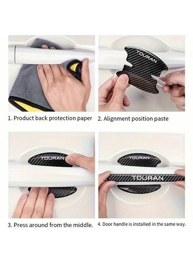 14pcs Car Stickers Protection Kit With Sunshade Anti Collision Door Protectors - Image 4