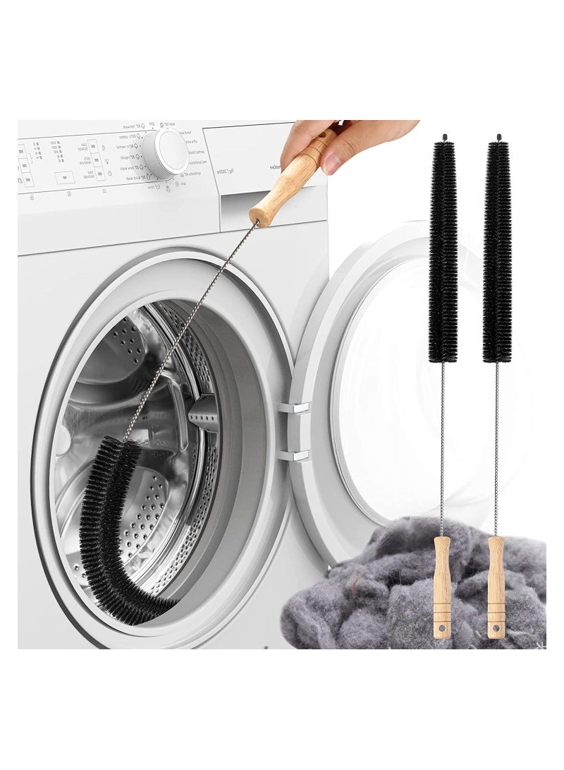 XiuWoo 2 Pack Dryer Vent Cleaner Kit Lint Brush Trap Long Flexible - Image 1