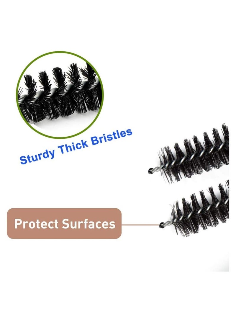 XiuWoo 2 Pack Dryer Vent Cleaner Kit Lint Brush Trap Long Flexible - Image 4