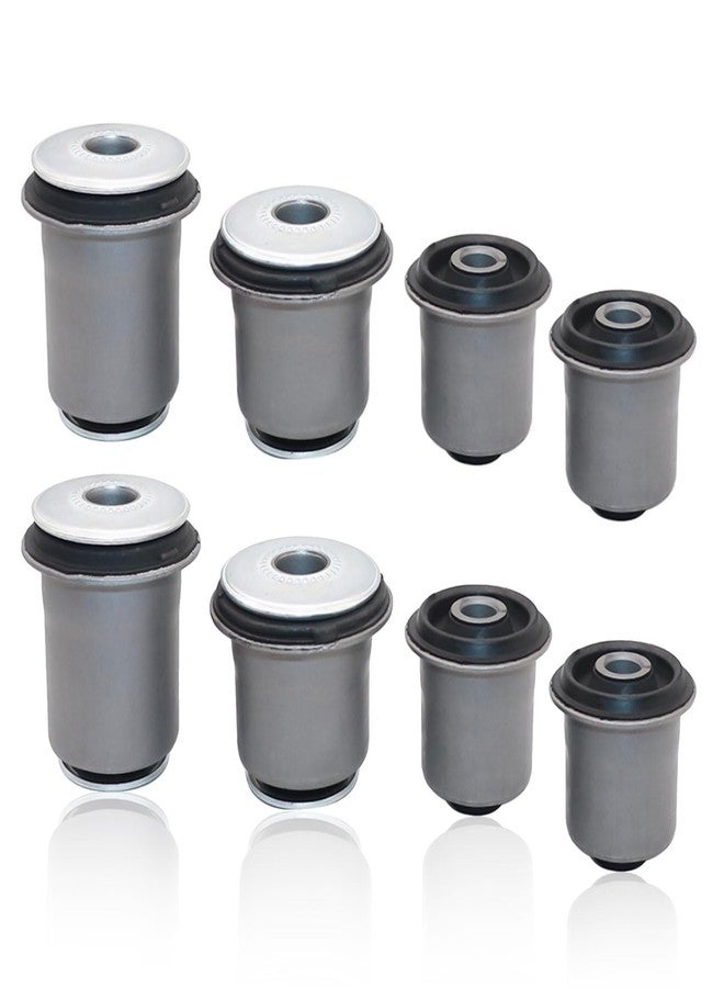 FZJDSD Front Suspension Kit 8PCS Front Upper & Lower Control Arm Bushing Kit Compatible with TOYOTA TUNDRA 2WD/4WD 2000-2006 SEQUOIA 2WD/4WD 2001-2007# 48632-34010 48654-34010 48654-34020 48655-34020 - Image 1
