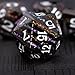 Maywin Inlay Metal Dice Set 7pcs Heavy Zinc Alloy DND RPG Dice for Tabletop Games - Image 2