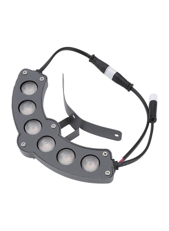 NIBEMINENT Eaves Decorative Lights LED Arc Shaped Golden Light for Outdoor Old Buildings 6W DC24V  - Image 2