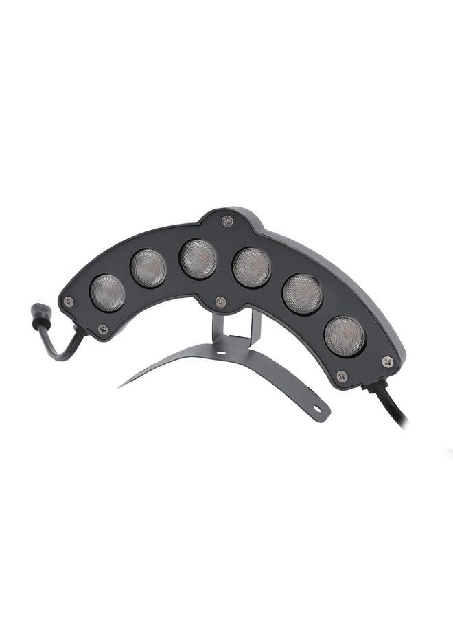 NIBEMINENT Eaves Decorative Lights LED Arc Shaped Golden Light for Outdoor Old Buildings 6W DC24V  - Image 1