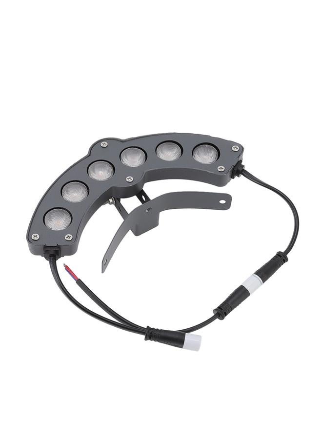 NIBEMINENT Eaves Decorative Lights LED Arc Shaped Golden Light for Outdoor Old Buildings 6W DC24V  - Image 4