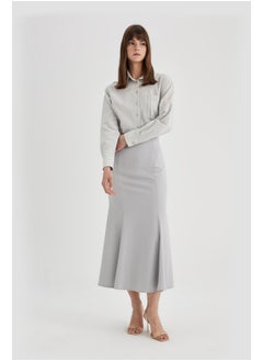 DeFacto Woman Pencil Woven Skirt  - Image 5