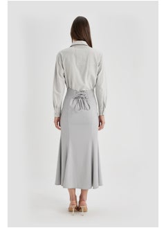 DeFacto Woman Pencil Woven Skirt  - Image 4