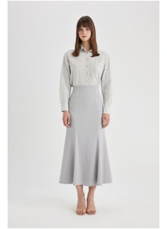DeFacto Woman Pencil Woven Skirt  - Image 3