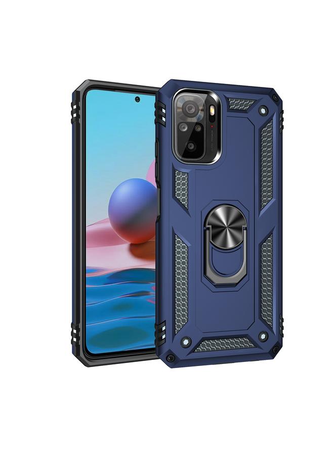 Case For Xiaomi Redmi Note 10 / Note 10s Shockproof TPU + PC Protective Case with 360 Degree Rotating Holder